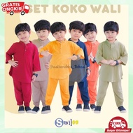 Bj Hari Raya Suit One Set Top Bottom Kids Setam Latest 2023 Children's Kko Ank Boys Eid Clothes Eid 