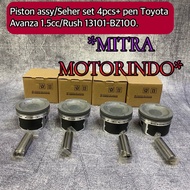 Piston assy/seher TOYOTA avanza veloz 1.5cc rush 1.5cc 13101-BZ100