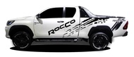 L-288 sticker rocco สติ๊กเกอร์ติดรถกระบะ rocco สติ๊กเกอร์ลายสาดโคลน Toyota revo rocco