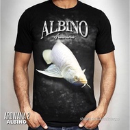 2025 T-SHIRT fashion AROWANA FISH ALBINO Arowana Fish Arowana T-Shirt Hobby Cool PREMIUM Distro Cust