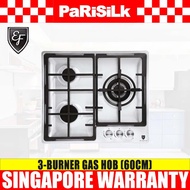 EF HB FG 3060 TN VSB 3-Burner Gas Hob (60CM)