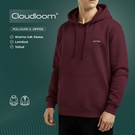 Kattoen - Cloudloom Jacket Jumper Hoodie Polos Burgundy 290 Gsm