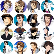 Bleach Sosuke Aizen Button Badge 58mm