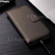 Flip Phone case Itel A90 A80 A70 Leather With Card Bag Supportable Fall Prevention Phone Back Cover 
