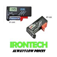 BT-168 BT-168D Battery Test Tester Universal Battery Checker 5/ 7 size AA AAA 9V 1.5V BT-168 PRO