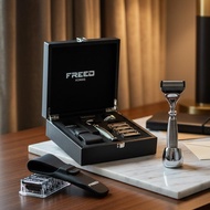 【FREED】五刀手雷款刮鬍刀禮盒 免費刻字 男友禮物