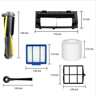 Sweeper Accessories Suitable for Shark IQ Robot R101AE RV1001AE Main Brush Filter Filter Accessories