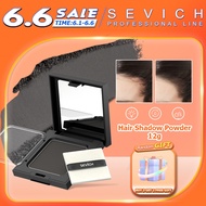 SEVICH Hair Shadow Powder 12g For Grey Hair Coverage Waterproof Hairline Natural Look
