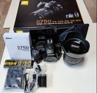 NIKON D750 全畫幅機身 &amp; AF-S NIKKOR 24-120 F/4G ED VR KIT 極少使用