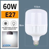 EBUYBEST 5W 20W 40W 60W E27 LED Bulb Energy Saving Bulb Mentol Terang Lampu Meja