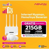 ADVAN V1 PRO CPE Indosat HIFI AIR 4G LTE Free Quota 215GB 1 year Unlocked All Operators
