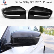 OEM Type Carbon Fiber Mirror Cover for BMW 5 Series G30 G31 G32 7 Series G11 G12 2017 2018 2019 Side