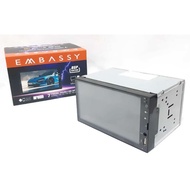 Embassy Doubledin Embassy 7 inch MP5 Mirrorlink head unit