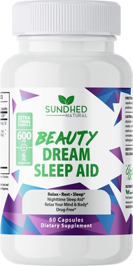 Sleep Aid Beauty Dream Sleep Aid is a Non Habit Forming Sleep Formula with Melatonin and Valerian Ro