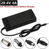 【Storewide Sale】 29.4v 4a Lithium Electric Bike Charger For 7series 24v 25.2v Li-Ion Pack 126 Watt High Power E-Bike Charger