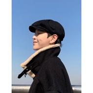 Topi INS Lelaki Trend Beret Baharu Lelaki Trendi Itik Kacak Kacak Topi Hadapan Terbalik Retro Lelaki