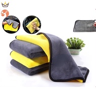 Car Wash Cloth Microfibre Super Absorbent Polishing Cleaning towels Drying UK 30x30cm YD CRT