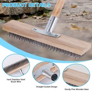 Floor Wire Brush 50cm Stainless Steel Floor Brush Floor Brush Heavy Duty 钢丝刷