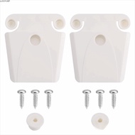 LUCKYUMY 2 Set Cooler Latch Replacement, Heavy Duty Plastic Ice Chest Latch Repair, Screws Included 