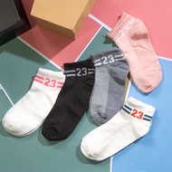 Nova 23 Cotton Style Socks / Korean Style Socks / Fashion Socks / Cotton Ankle Socks / Colourful Sto