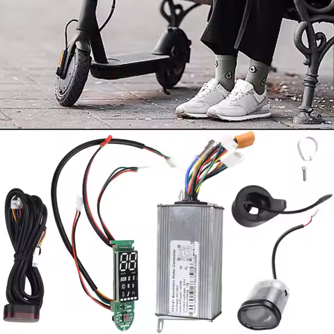 36V 500W 17A ControllerDashboard Accelerator Suit For 10 Inch Electric Scooter ControllerwwwE-scoote