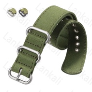 Military Nylon Strap 18mm 20mm 22mm Nato Canvas Watch Band for Seiko for  Omega Seamaster 007 Wristb