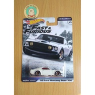 Hot Wheels Fast & Furious 1/4 Mile Muscle 69 Ford Mustang Boss 302