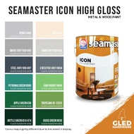 Metal & Wood Paint - Seamaster Icon High Gloss Finish (5L) - Cat Kayu & Besi