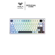 คีย์บอร์ดไร้สาย - AULA F75Max - Display Gasket Mechanical Keyboard คีย์ไทย รับประกัน 2 ปี
