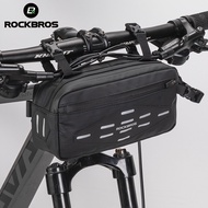 Rockbros MTB Road Bike Bag Cycling Front Handlebar Frame Bag Waterproof Multifunctional Basket Scooter Bike Accessories