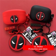 For Sony WF-1000XM5 Protective Case Cartoon Keychain Pendant Sony WF-1000XM5/1000XM4/XM3 Silicone Soft Case Shockproof Case Protective Case Cute Ring Lanyard Sony WF-C700N/WF-C500 Cover Soft Case LinkBuds S Case