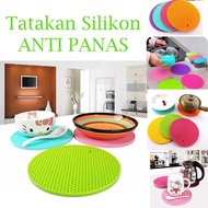 Anti-Hot Silicone Mat - HeatProof Anti-Hot Pot Table Mat