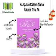 Al-quran Custom/Al Moslem Size A5 A6 There Is Latin Per Word Translation/AS-05/Quran Cover Aesthetic