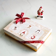6-Section Cake Box Christmas Hampers Box Christmas Box Pie Tart Cake Cut Box
