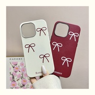 Ins Style Bowknot PU Leather Phone Case For OPPO A6 A6T A6X F31 A5X A5 Pro A74 A54 A93 A93S Reno 15 