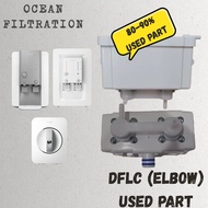 100% Original Coway Used Part Valve-DFLC 1 Elbow White Box flow Original For Villeam l&ll CHP-08AR &