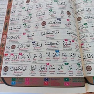 ALQURAN BANTUAN RUMI TAJWID WARNA PILIHAN SIZE A4/A5(KECIL)