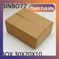 CARTON BOX 30 x 20 x 10 - CHEAP PAPER BOX (1 BOX)