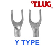 Y1.5-3S Y1.5-4S Y1.5-5S Y2.5-3S Y2.5-4S Y2.5-5S Y4-4 Y4-5 Y6-4S Y6-5S Y6-6 Bare Fishtail T-LUG (100P