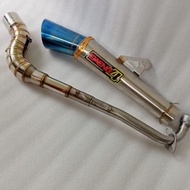 Exhaust pipe Modenas ct100 Ct110 CT115 GT128 kriss 100 110 125 Fu demak ex90 full system