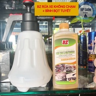 Combo Bình Bọt Tuyết + Nước Rửa Xe BZ Không Chạm Kèm Dụng Cụ Rửa Xe (Khăn Lau Xe Bao Tay Rửa Xe Bộ C