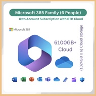 Microsoft 365 Personal Family User genuine 1 Year activation