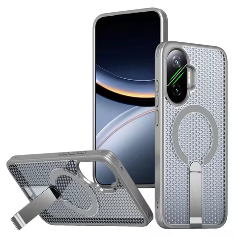 Honeycomb Cooling Stand Holder Magnetic Ring Case for Poco F7 Poco F7 POCO X7 Pro M6 Pro C85 C75 C71