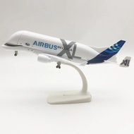 Diecast 20CM A330 Beluga Whale Airline Airplane Plane Aircraft Alloy Model Toy Plane Model Building 