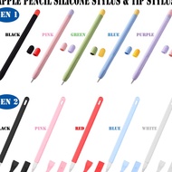 Ln Apple Pen Pencil Silicone Stylus And Tip Stylus Case