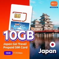 Hello1010 Japan Go Travel Prepaid Sim Card (10GB)