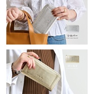 Japan LIZDAYS Genuine Leather Ultra-Small Long Clip Lightweight Multi-Card Slot Design Non-Folding B