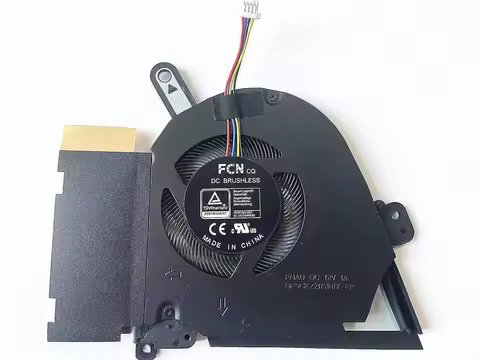 New CPU GPU Cooling Fan for Asus TUF Gaming Dash F15 FX516 FX516P Air RTX3070 Laptop Cooler Radiator
