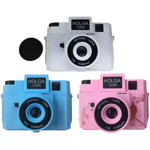 Classic 120N Medium Format Camera Holga 120 Film Camera Colorful Profesional For Lomography Lomo For
