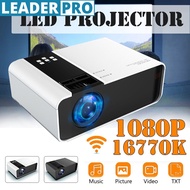 USB Mini Projector Full HD Portable 1920P HD LED Projector Multimedia Home Theater AV VGA HDMI TV Fo